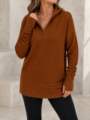 The Everyday Half-Zip Knit | Tracked Shipping