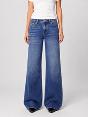 FLASH SALE – Effortless Comfort Wide-Leg Jeans | Tracked Shipping