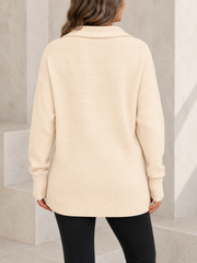 The Everyday Half-Zip Knit | Tracked Shipping