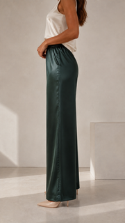 FLASH SALE – Effortless Satin Wide-Leg Pants | Tracked Shipping