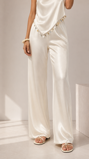 FLASH SALE – Effortless Satin Wide-Leg Pants | Tracked Shipping